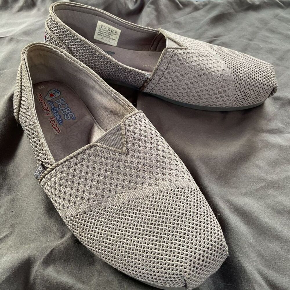 Bobs By Sketchers Slip On Flats Two Pair - image 1